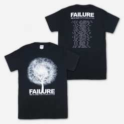 Failure New Merch North America Tour Tree Of Stars Black T-Sirt