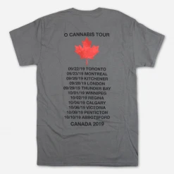 Cheech And Chong Canada Tour 2019 Smoking Beaver Charcoal T-Shirt 6 Cheech And Chong Canada Tour 2019 Smoking Beaver Charcoal T-Shirt