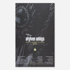 Afghan Whigs 2012 North American Tour Poster