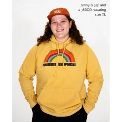 Autostraddle Queer As Fuck Vintage Hoodie