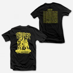 Flipper 40th Anniversary Black T-Shirt New Merch