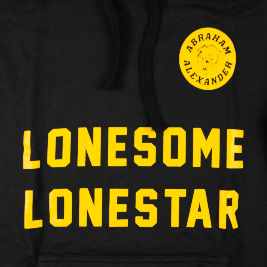 Abraham Alexander New Merch Lonesome Lonestar Hoodie 2 Abraham Alexander New Merch Lonesome Lonestar Hoodie