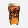 A Great Big Pile Of Leaves Big Logo Pint Glass New Merch