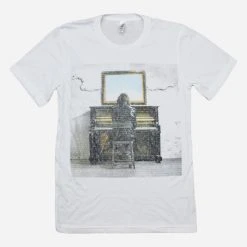 Delta Spirit Into The Wild White Poly-Cotton T-Shirt New Merch