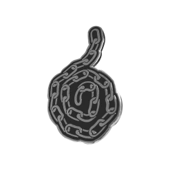 Alexis Marshall New Merch Chain Enamel Pin