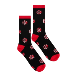 Dead Kennedys New Merch DK Logo Pattern Socks