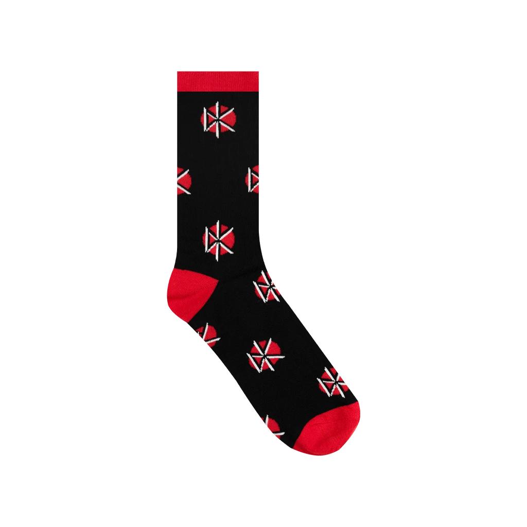 Dead Kennedys New Merch DK Logo Pattern Socks 3 Dead Kennedys New Merch DK Logo Pattern Socks