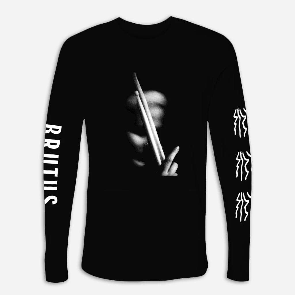 BRUTUS (Band) Sticks Black Long Sleeve T-Shirt New Merch 1 BRUTUS (Band) Sticks Black Long Sleeve T-Shirt New Merch