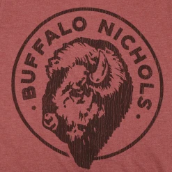 Buffalo Nichols New Merch Merit Badge Heather Clay T-Shirt