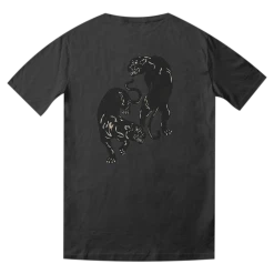 Black Pumas Deluxe Double Pumas Dark Grey T-Shirt 9 Black Pumas Deluxe Double Pumas Dark Grey T-Shirt