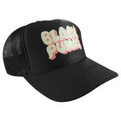 Black Pumas Psychedelic Foam Trucker Hat New Merch 6 Black Pumas Psychedelic Foam Trucker Hat New Merch