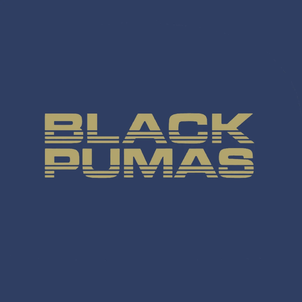 Black Pumas New Merch Retro Navy Hat 2 Black Pumas New Merch Retro Navy Hat