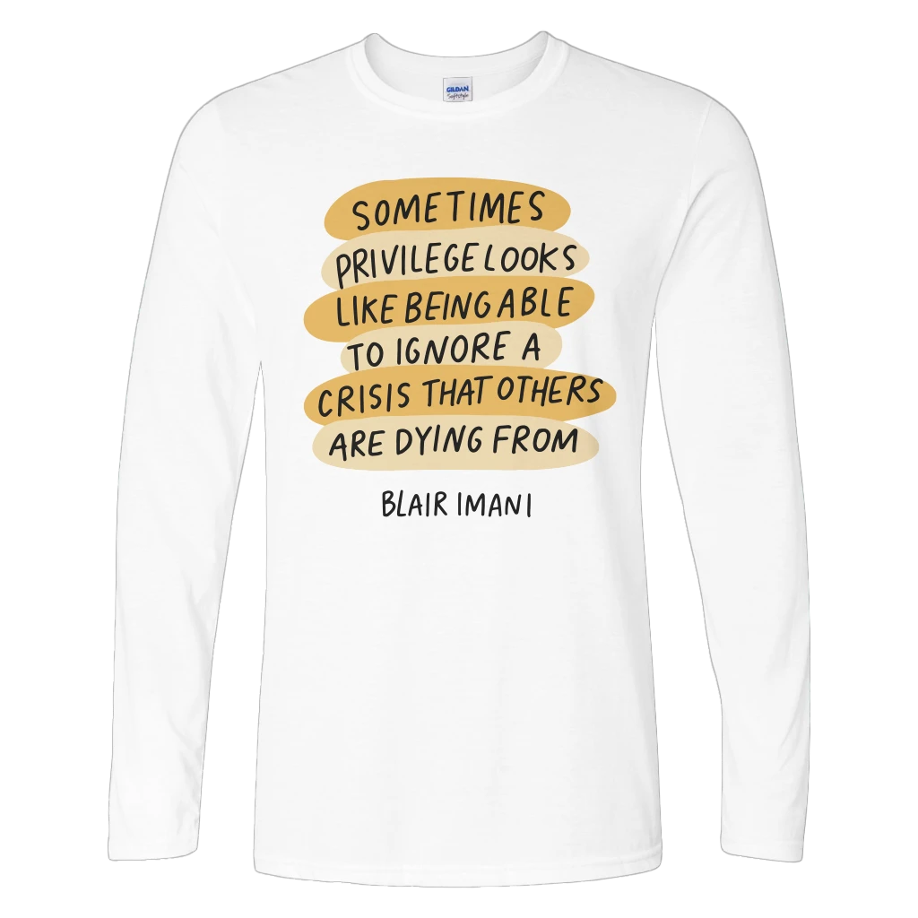 Blair Imani Sometimes White Long Sleeve New Merch 1 Blair Imani Sometimes White Long Sleeve New Merch