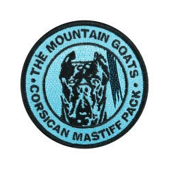 The Mountain Goats New Merch Mastiff Patch