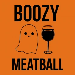 Meatball Merch Boozy Meatball V-Neck T-Shirt New Merch