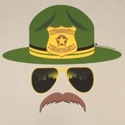 Broken Lizard Super Troopers Mustache T-Shirt New Merch