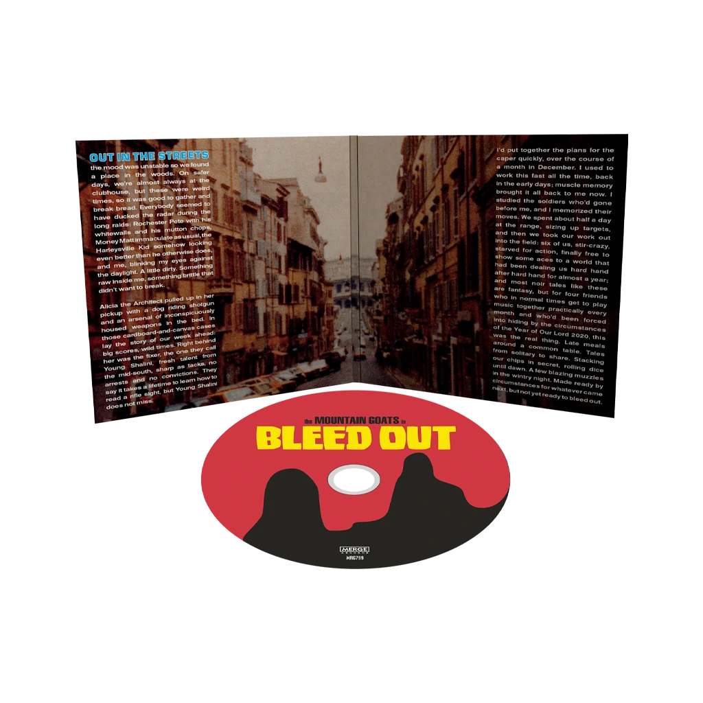 The Mountain Goats Bleed Out CD New Merch 3 The Mountain Goats Bleed Out CD New Merch