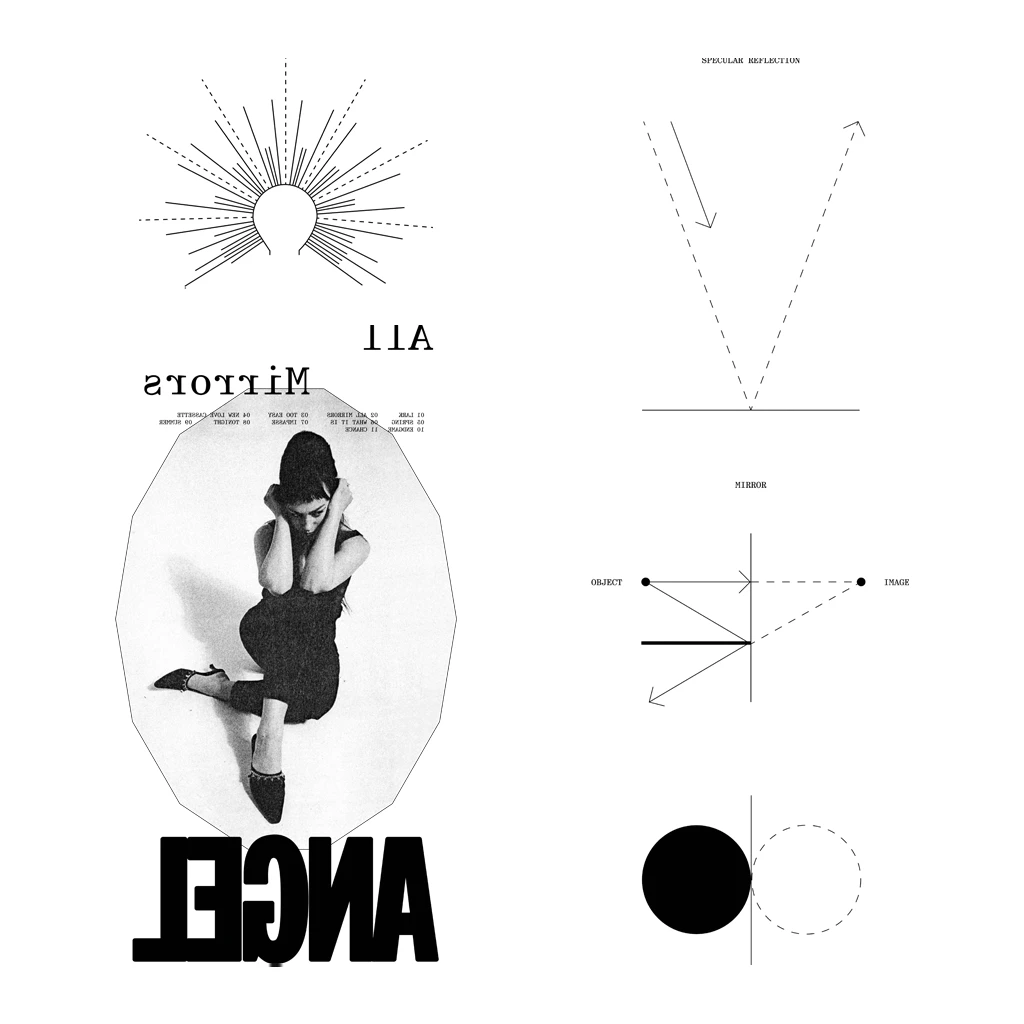 Angel Olsen All Mirrors White Long Sleeve T-Shirt 3 Angel Olsen All Mirrors White Long Sleeve T-Shirt