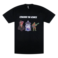 Consider The Source New Merch Superheroes T-shirt