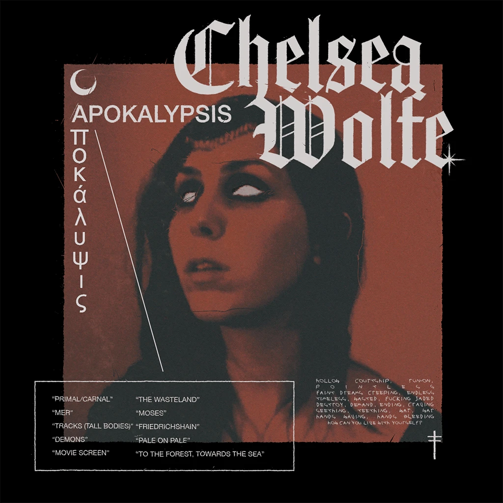 Chelsea Wolfe Apokalypsis Black T-Shirt Chelsea Wolfe Apokalypsis Black T-Shirt