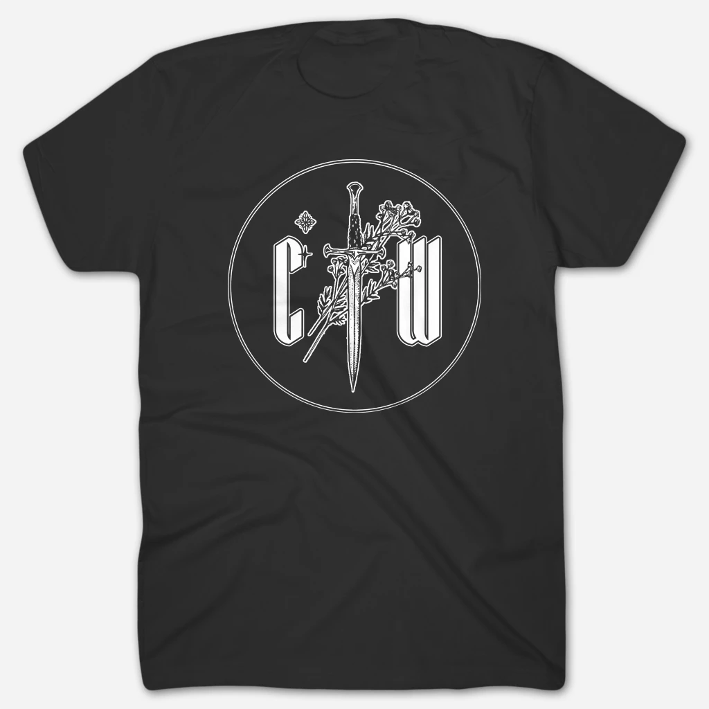 Chelsea Wolfe (CW) New Merch Rainbath Dagger Black T-Shirt Chelsea Wolfe (CW) New Merch Rainbath Dagger Black T-Shirt