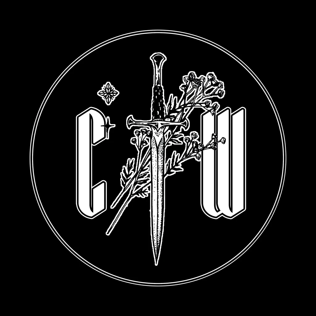 Chelsea Wolfe (CW) New Merch Rainbath Dagger Black T-Shirt Chelsea Wolfe (CW) New Merch Rainbath Dagger Black T-Shirt