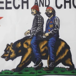 Cheech And Chong New Merch California Bear Flag