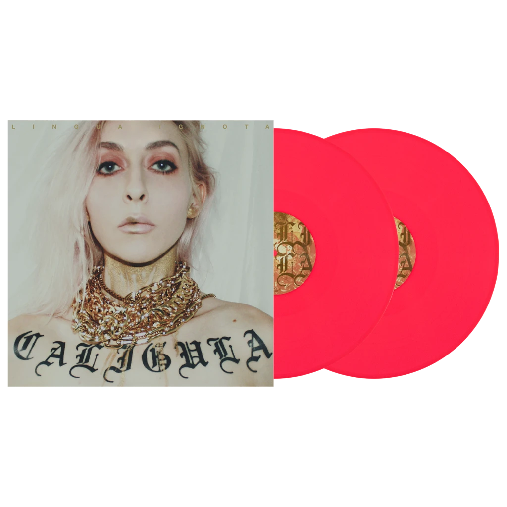 Lingua Ignota New Merch Caligula - 12" Double Neon Pink Vinyl 1 Lingua Ignota New Merch Caligula - 12" Double Neon Pink Vinyl