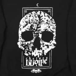 Chelsea Wolfe (CW) Skull Zip Hoodie New Merch