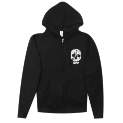 Chelsea Wolfe (CW) Skull Zip Hoodie New Merch