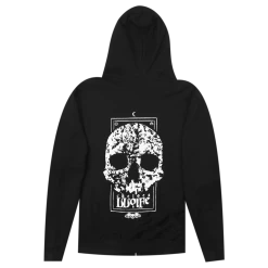 Chelsea Wolfe (CW) Skull Zip Hoodie New Merch