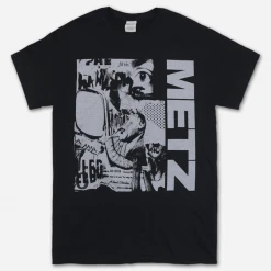 Metz New Merch Collage Black T-Shirt