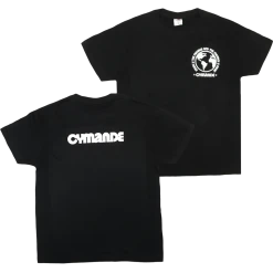 Cymande The Message - Globe Black T-Shirt