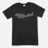 Disheveled Cuss New Merch Black DC Logo T-Shirt