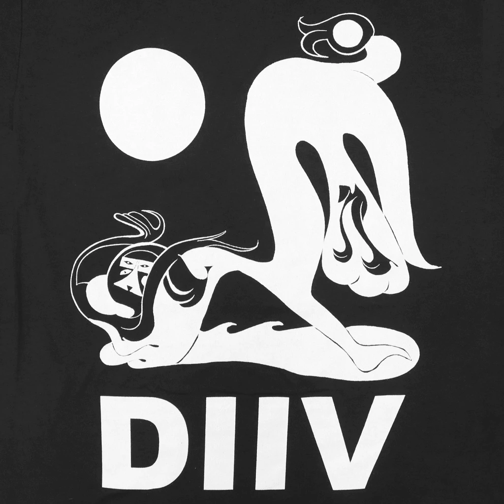 DIIV Lux Logo Black T-Shirt New Merch 2 DIIV Lux Logo Black T-Shirt New Merch