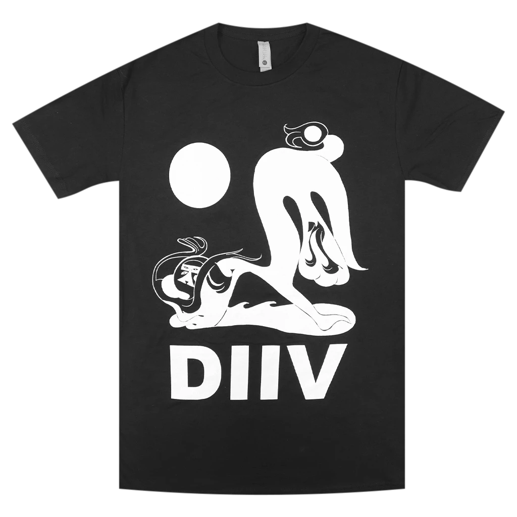DIIV Lux Logo Black T-Shirt New Merch 1 DIIV Lux Logo Black T-Shirt New Merch