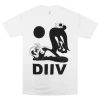DIIV Lux Logo White T-Shirt New Merch