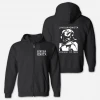 Lingua Ignota Disease Of Men Black Zip Up Hoodie New Merch