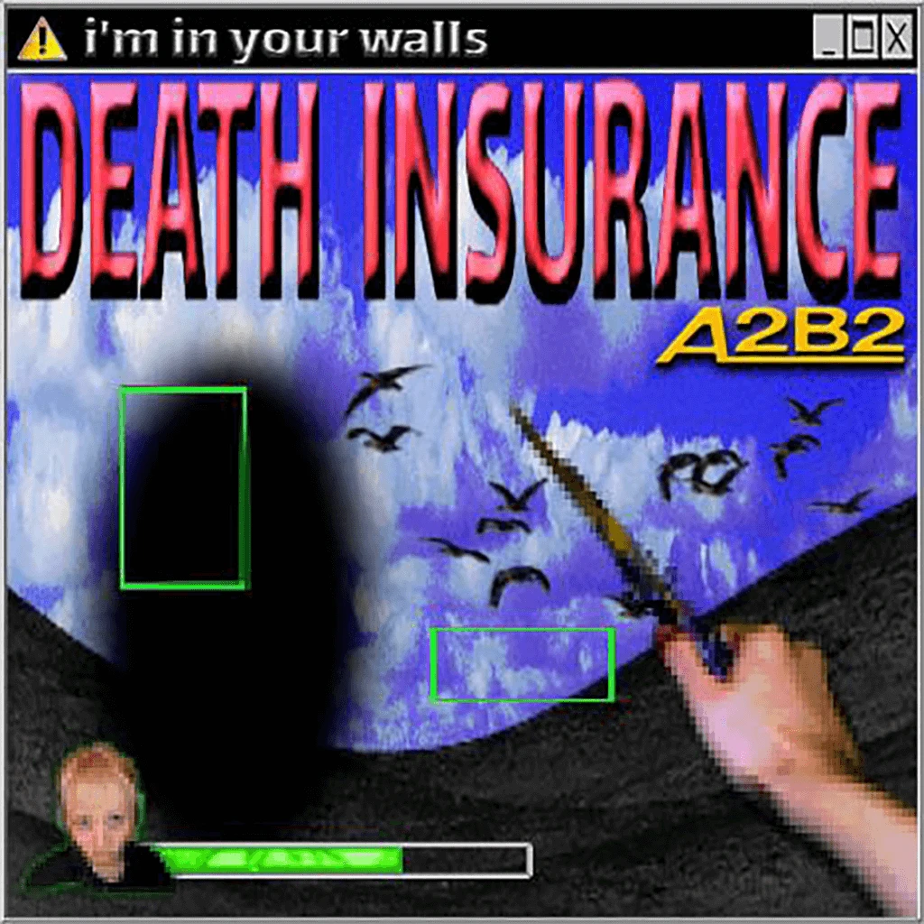 A2B2 New Merch Death Insurance - I’m In Your Walls - 12" Vinyl 2 A2B2 New Merch Death Insurance - I’m In Your Walls - 12" Vinyl