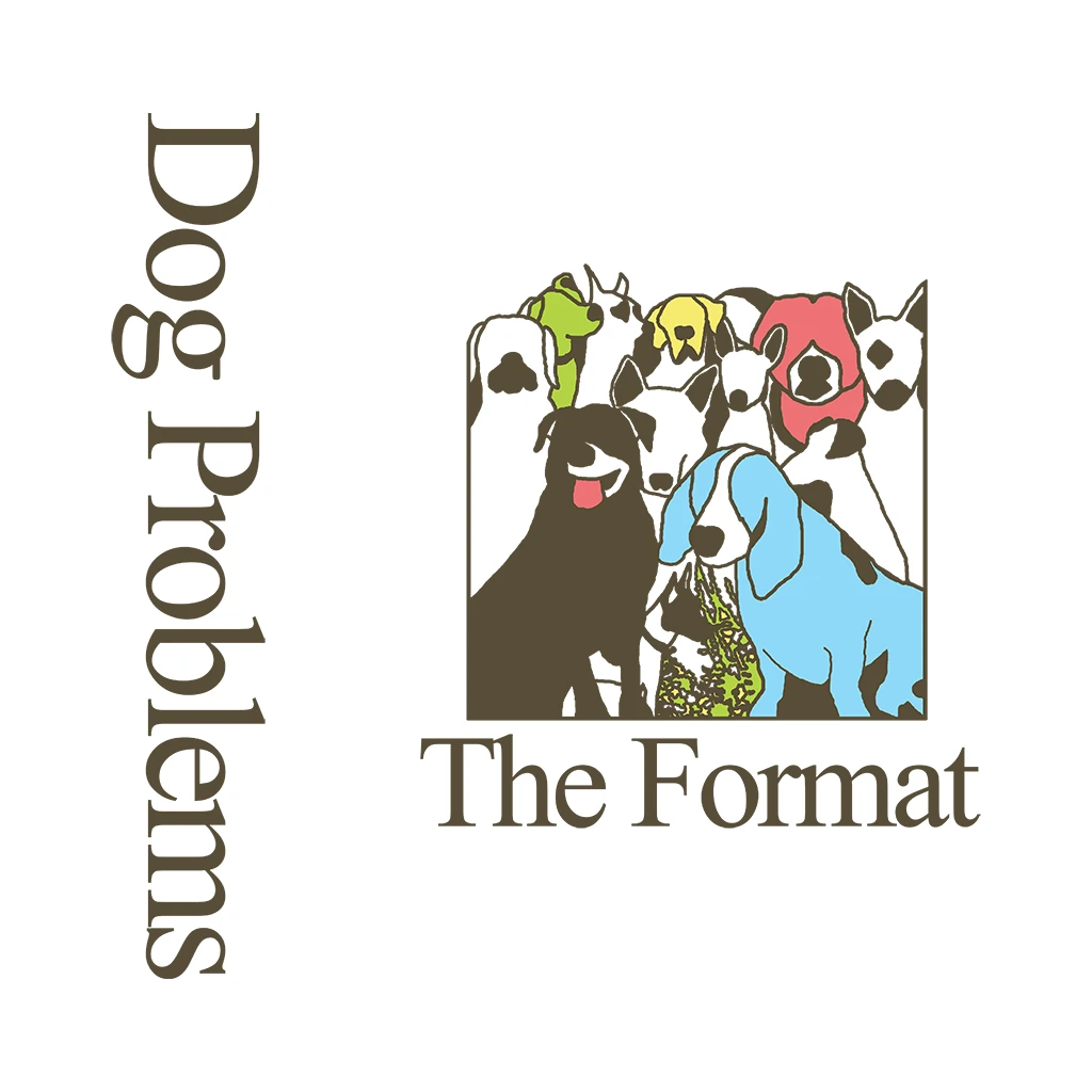 The Format New Merch Dog Problems White Long Sleeve T-Shirt 2 The Format New Merch Dog Problems White Long Sleeve T-Shirt