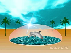 Das Kope Cube Palm & Desert Dome Sticker Pack