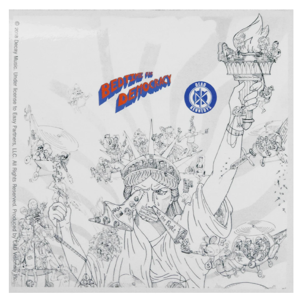 Dead Kennedys Bedtime For Democracy Sticker 1 Dead Kennedys Bedtime For Democracy Sticker