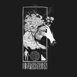 Deafheaven Proteau Black Zip Hood New Merch