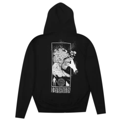 Deafheaven Proteau Black Zip Hood New Merch