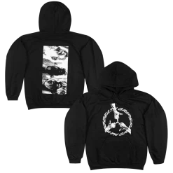 Hello Merch Style 51 Death Grips Peace Black Pullover Hoodie New Merch