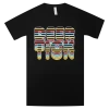 Deer Tick Rainbow Black T-Shirt