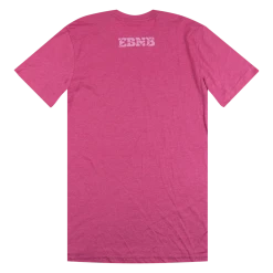 Edie Brickell & New Bohemians New Merch Hunter Logo Raspberry T-Shirt