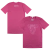 Edie Brickell & New Bohemians New Merch Hunter Logo Raspberry T-Shirt