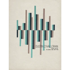 Dustin O'Halloran Piano Solos Vol. 1 & 2 Combination Song Book New Merch
