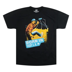 Cheech And Chong East LA Black T-Shirt